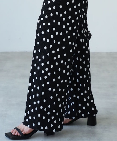 「each」 「Deux Amour」イージーパンツ FREE ベージュ レディース_画像8