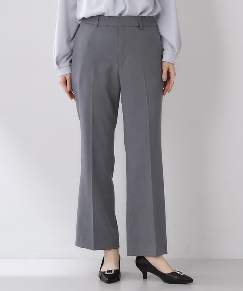 index（インデックス） パンツ ストレッチスリムフレアパンツ「洗濯機