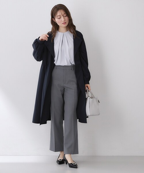 index（インデックス） パンツ ストレッチスリムフレアパンツ「洗濯機