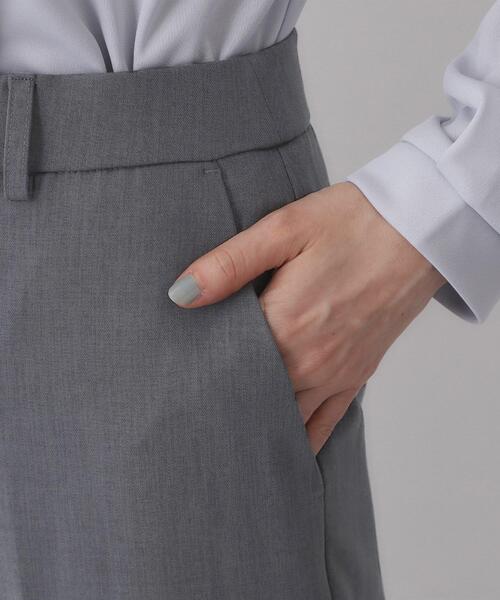 index（インデックス） パンツ ストレッチスリムフレアパンツ「洗濯機