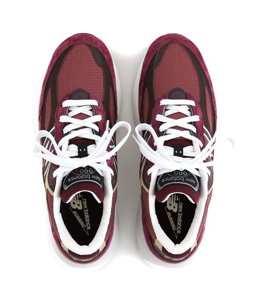 「New Balance」 ローカットスニーカー 28cm パープル メンズの画像