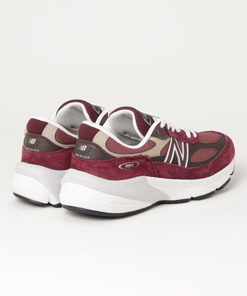 「New Balance」 ローカットスニーカー 28cm パープル メンズの画像