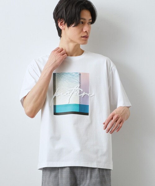 THE SHOP TK tシャツ コード刺繍 半袖Tシャツ 洗濯機OK メンズ 