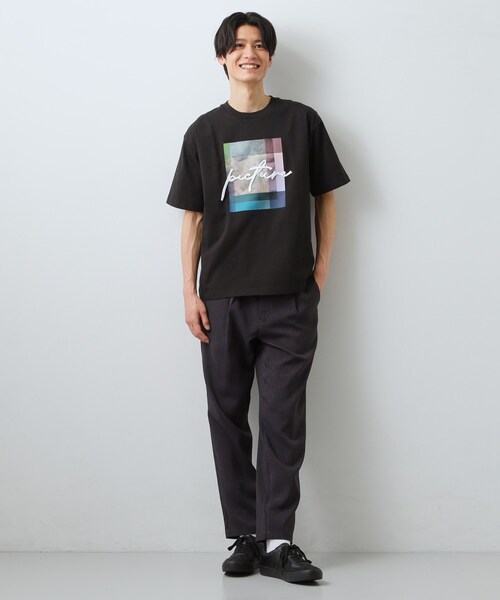 THE SHOP TK tシャツ コード刺繍 半袖Tシャツ 洗濯機OK メンズ