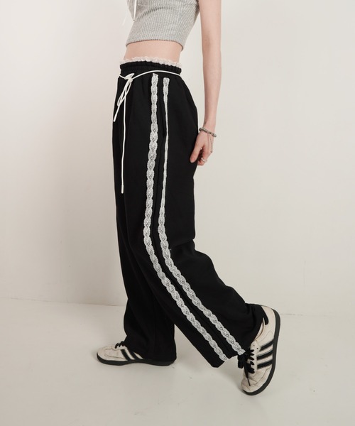 「IMARI」 パンツ FREE ブラック レディース_画像4