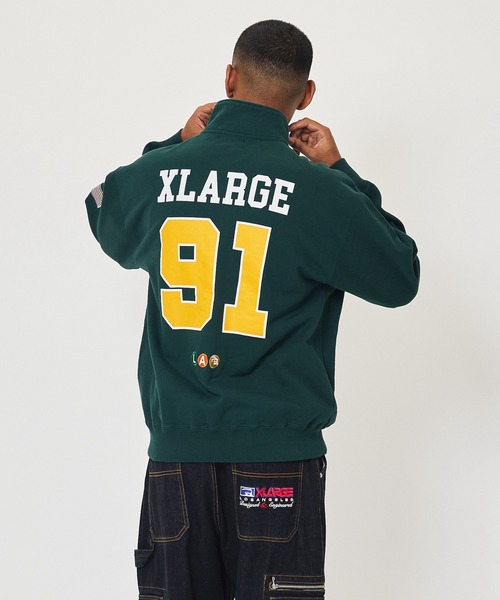 「XLARGE」 スウェットカットソー M アッシュ メンズの画像
