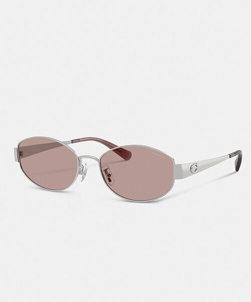 COACH（コーチ） サングラス C ハードウェア メタル ナロー オーバル