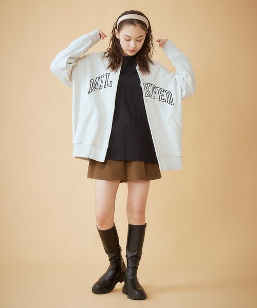 「MILKFED.」 カーディガン ONE SIZE ブラック レディース