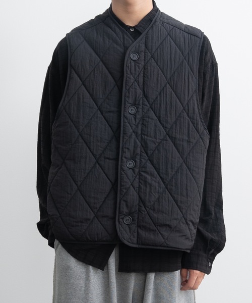 SINSS ナイロンベスト MEDIUM ブラック メンズ : ZOZOTOWN Yahoo!店