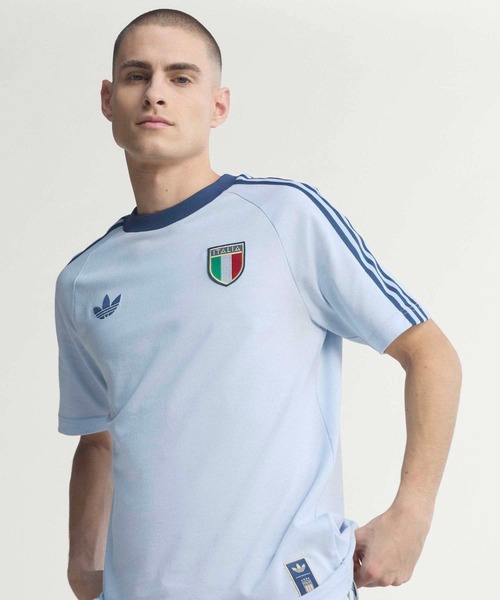 イタリア　ティーシャツ adidas（アディダス） tシャツ イタリア オリジナルス Tシャツ