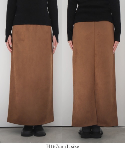 「select MOCA」 タイトスカート MEDIUM ブラック レディース_画像5