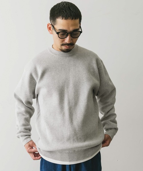 「URBAN RESEARCH DOORS」 長袖ニット LARGE ホワイト系その他 メンズ_画像4