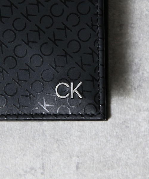 Calvin Klein（カルバン・クライン） 財布 ロゴ2つ折り財布 メンズ