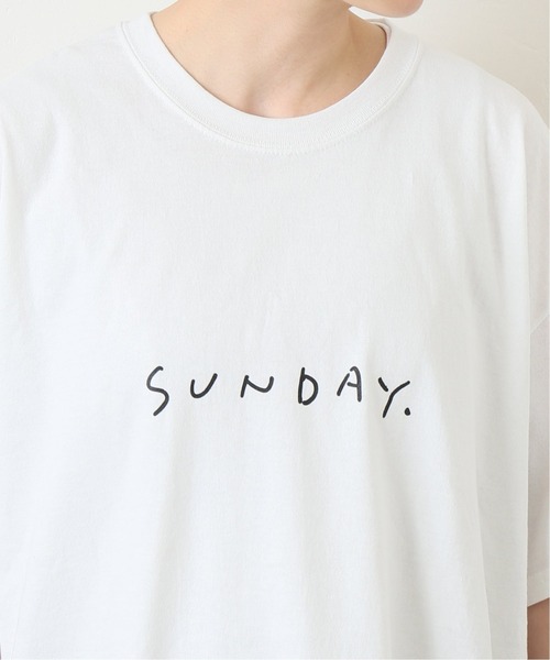 「JOURNAL STANDARD LUXE」 半袖Tシャツ MEDIUM ホワイト レディース_画像8