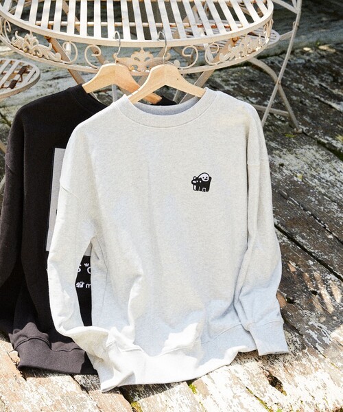 「FREAK'S STORE」 スウェットカットソー SMALL グレー メンズ_画像2