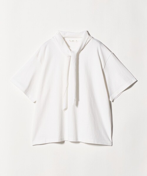 tシャツ 「ONIT」ボウタイ ショートスリーブ Tシャツ レディース