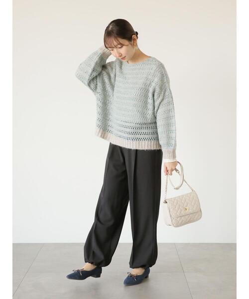 「Te chichi TERRASSE」 ショルダーバッグ F ブラック レディース_画像8