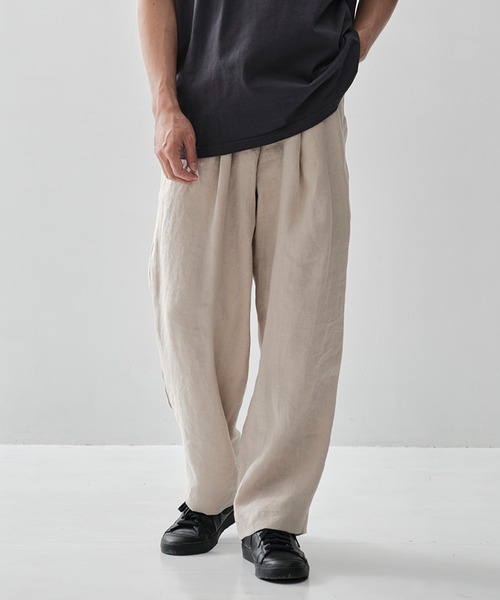 markaware（マーカウェア） ワイドパンツ スラックス メンズ