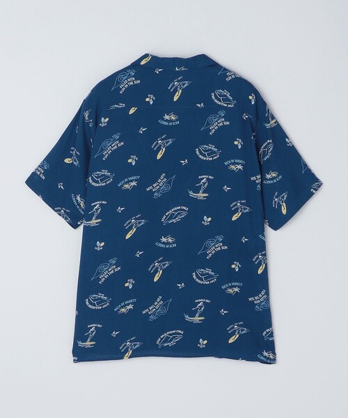 「SHIPS Colors」 半袖シャツ X-LARGE ブルー メンズ_画像7