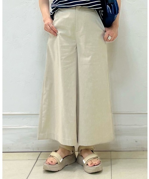 human woman（ヒューマンウーマン） ワイドパンツ パンツ
