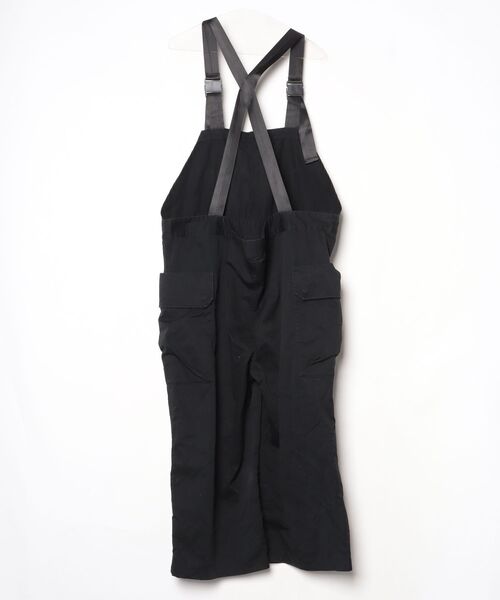「OUTDOOR PRODUCTS APPAREL」 オーバーオール LARGE ブラック メンズ_画像2
