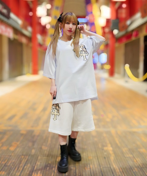GALFY（ガルフィー） ワイドパンツ スウェットパンツ ジャージ GA