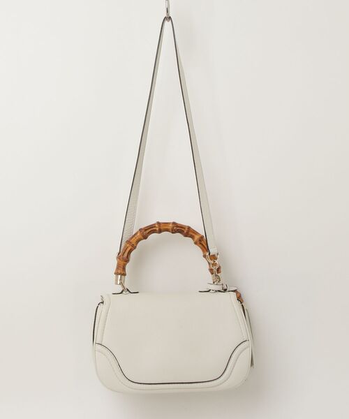 GUCCI（グッチ） ニューバンブー 2WAYバッグ - ホワイト レディース