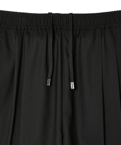 ハーフパンツ ワイドパンツ パンツ 2TUCK EASY HALF PANTS メンズ レディースの画像