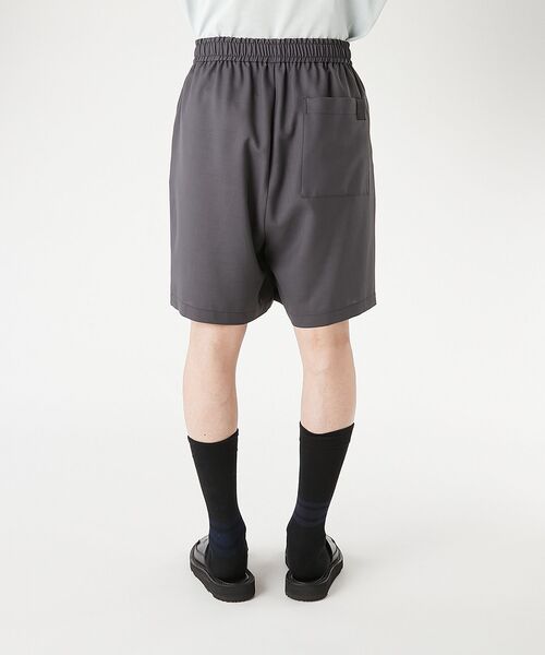 ハーフパンツ ワイドパンツ パンツ 2TUCK EASY HALF PANTS メンズ レディースの画像