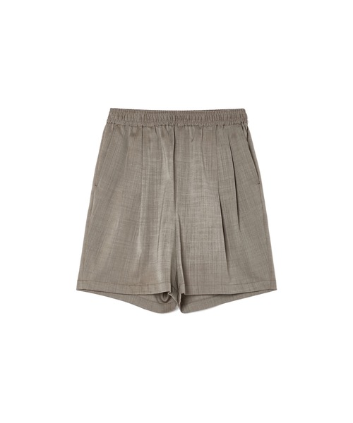 ハーフパンツ ワイドパンツ パンツ 2TUCK EASY HALF PANTS メンズ レディースの画像