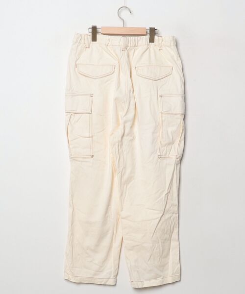 「ZIP FIVE」 カーゴパンツ LARGE ホワイト メンズ_画像2
