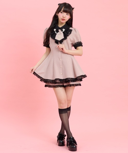 Secret Honey（シークレットハニー） セットアップ ラッフルネクタイ