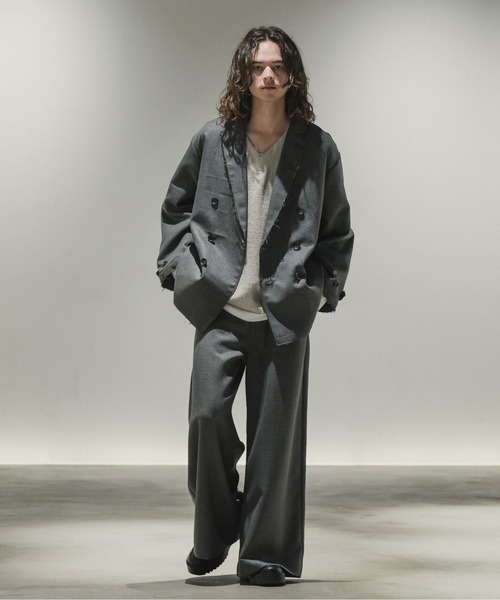 「Casper John」 スラックス SMALL モカ メンズ_画像3