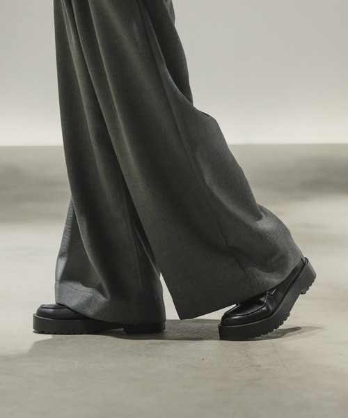 「Casper John」 スラックス SMALL モカ メンズ_画像8