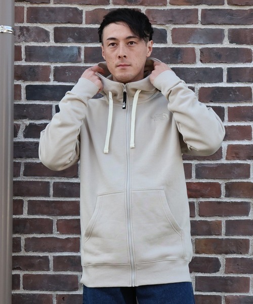 「THE NORTH FACE」 ジップアップパーカー X-SMALL ブラック×ブラック メンズ_画像2