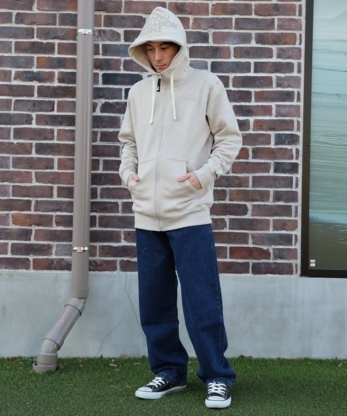 「THE NORTH FACE」 ジップアップパーカー X-SMALL ブラック×ブラック メンズ_画像6