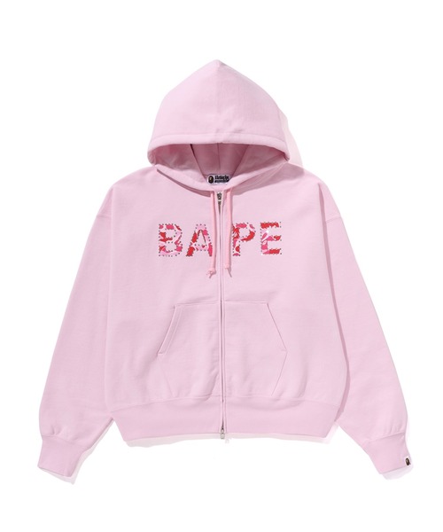 A BATHING APE（アベイシングエイプ） パーカー ABC CAMO CRYSTAL LOGO