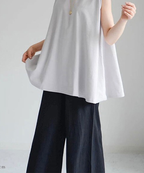ワイドパンツ パンツ イージーワイドパンツ レディース | ブランド登録なし | 15
