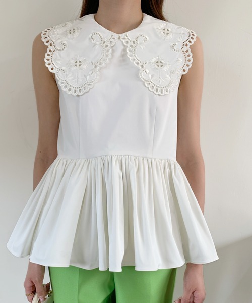 BIRTHDAY BASH（バースデーバッシュ） ブラウス シャツ LACE COLLAR NS