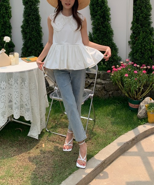 BIRTHDAY BASH（バースデーバッシュ） ブラウス シャツ LACE COLLAR NS