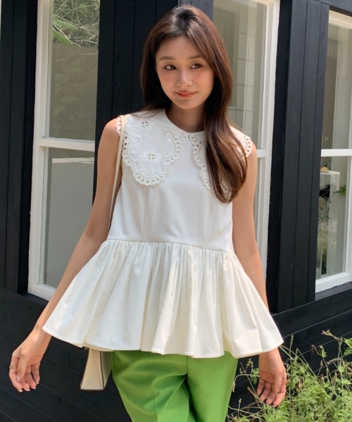 BIRTHDAY BASH（バースデーバッシュ） ブラウス シャツ LACE COLLAR NS