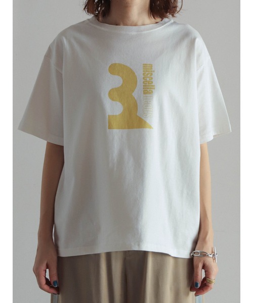 「FIL DE FER」 半袖Tシャツ FREE ホワイト レディース_画像4