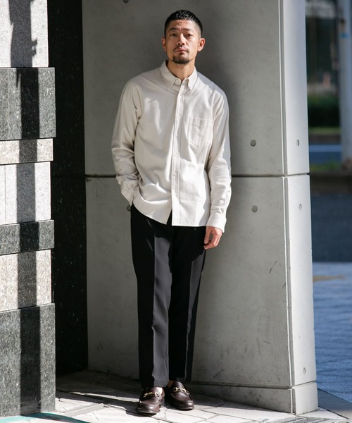 「URBAN RESEARCH ROSSO MEN」 長袖シャツ MEDIUM ブルー系その他 メンズ_画像6