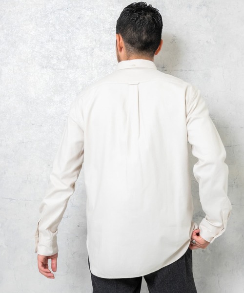 「URBAN RESEARCH ROSSO MEN」 長袖シャツ MEDIUM ブルー系その他 メンズ_画像9