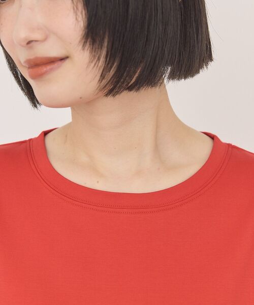 「AMERICAN HOLIC」 半袖ワンピース L レッド レディース_画像8