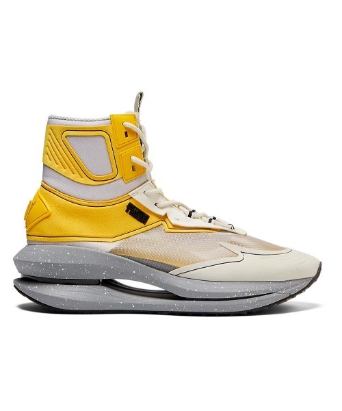 「ONITSUKA TIGER YELLOW COLLECTION」 ハイカットスニーカー 27 グレー系その他 レディース_画像2