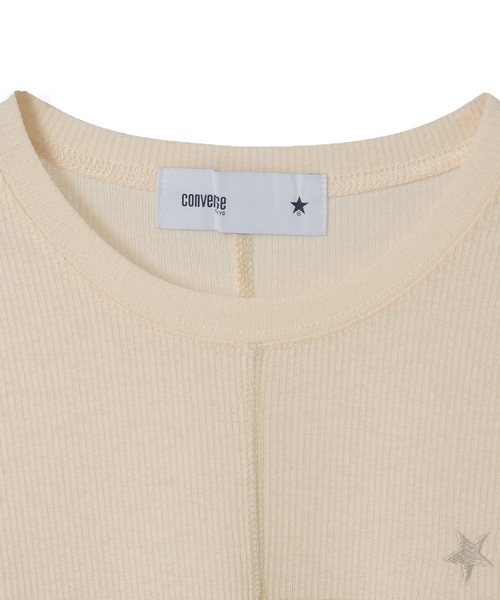 OUR長袖 カットソー グレー FREEサイズ CONVERSE TOKYO 「CONVERSE TOKYO」 長袖カットソー FREE グレー