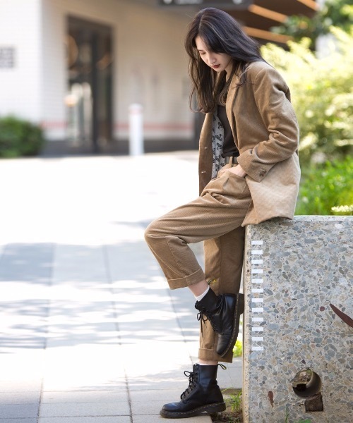 にタックが パンツ LADIES KT Corduroy PANTS ZOZOTOWN PayPayモール店 - 通販 - PayPayモール カテゴリ