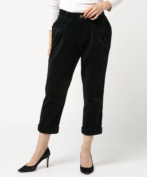にタックが パンツ LADIES KT Corduroy PANTS ZOZOTOWN PayPayモール店 - 通販 - PayPayモール カテゴリ