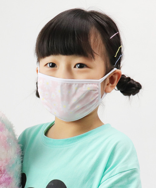 OSYAREVO（オシャレボ） マスク 3枚入り キッズ 花柄マスク 子ども用